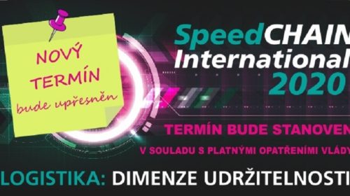 15. ročník konference SpeedCHAIN byl přeložen na příští rok