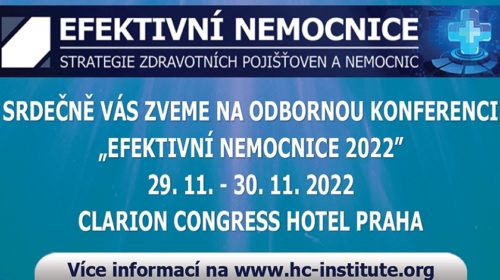 Konference Efektivní nemocnice 2022