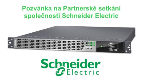 Pozvánka na Partnerské setkání společnosti Schneider Electric